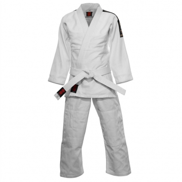 Essimo Judopak Koka met schouderemblemen ESSJSKOL